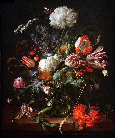HEEM, Jan Davidsz. de Jan Davidsz de Heem Vase of Flowers oil painting image